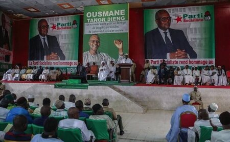 Le Secrétaire général de l'IS au Sénégal pour Hommage à Ousmane Tanor Dieng