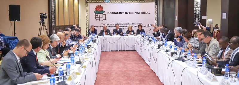 Réunion de l'IS sur la solution à deux États, Israël et Palestine, pour la paix et un avenir d'opportunités pour les peuples du Moyen-Orient