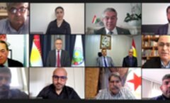 Réunion en ligne du Groupe de travail de l’IS sur la question kurde