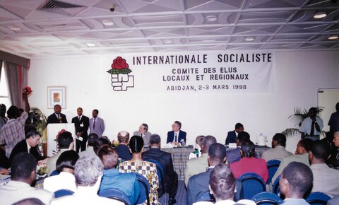 La réunion du Comité des Elus locaux et regionaux de l'Internationale Socialiste, Abidjan, Côte d'Ivoire