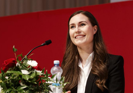 Élection de Sanna Marin au SDP finlandais