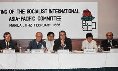 Meeting of the Socialist International Asia-Pacific Committee