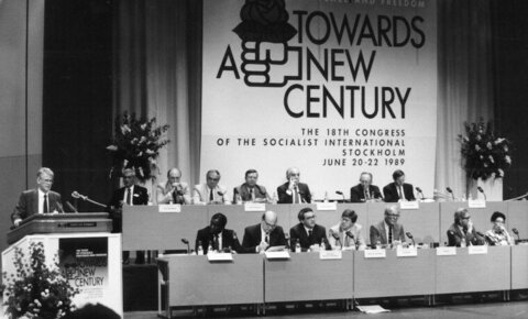 XVIIIème Congrès de l'Internationale Socialiste, Stockholm