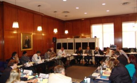 Réunion de la commission de l’IS sur les questions financières mondiales a New York