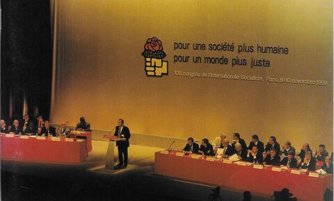 XXIème Congrès de l'Internationale Socialiste, Paris