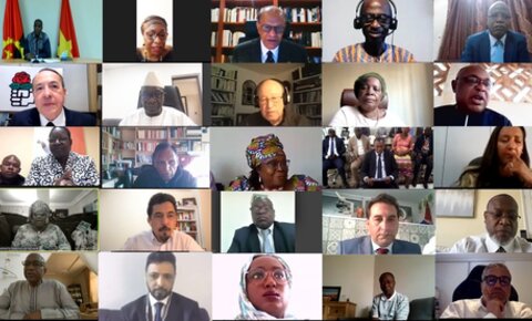 Priorités sur la démocratie, le Covid-19 et la paix discutées par les membres de l'IS en Afrique