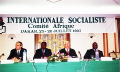Réunion du Comité Afrique de l'Internationale Socialiste, Dakar, Sénégal