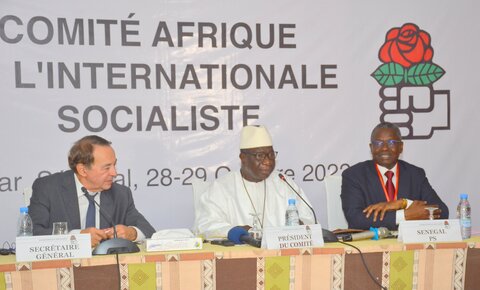 Réunion du Comité Afrique de l'IS, Dakar, Sénégal