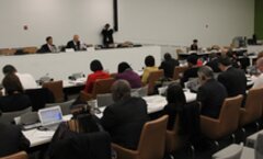 Réunion du Présidium de l’IS aux Nations unies durant les débats de l’AGNU
